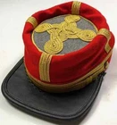 US CIVIL WAR CONFEDERATE GENERAL SR. ARTILLERY OFFICER KEPI FORAGE KEPI