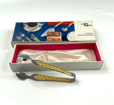 Wirths Bestecke Toledo Geschenkserie Zuckerzange Griff hartvergoldet