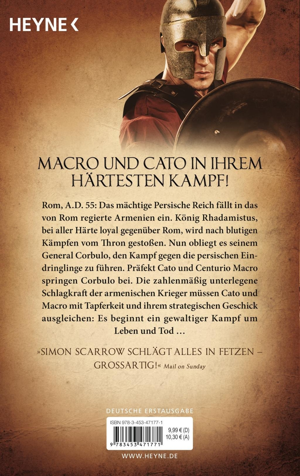 Thumbnail - Das Blut Roms | Roman | Simon Scarrow | Taschenbuch | Rom-serie | 560
