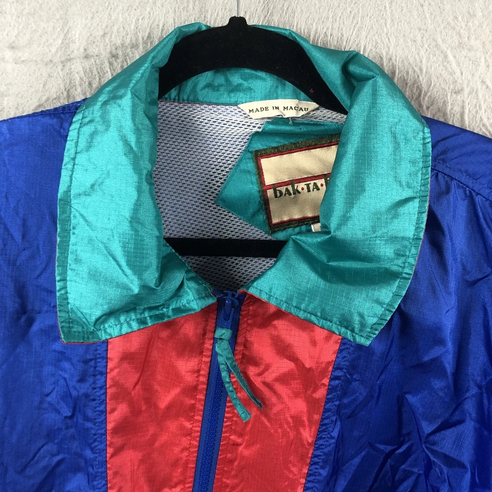 Куртка спортивная мужская Bak Ta Basix легкая большая высокая ветровка цветной блок шумная для гольфа - Изображение 3 из 4