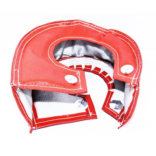 Turbo Turbine Heat Shield Blanket T4 GT35 GT37 GT40 GT45 GT47 GT55 RED - Picture 2 of 4