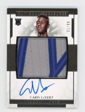 2016-17 National Treasures CARIS LEVERT Rookie RC AUTO AUTOGRAPH PATCH #/99 105
