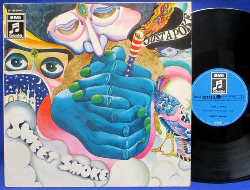 LP SWEET SMOKE - JUST A POKE / 1970 GERMAN FIRST PRESS. COLUMBIA / VG++ MINT-
