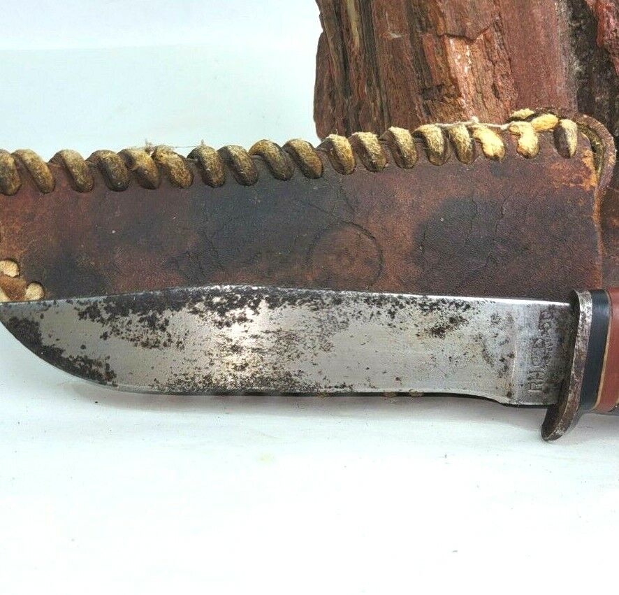 Vtg PAL USA RH 50 Fixed Blade Knife 8 3/4 Vtg PAL USA RH 50 Fixed Blade Knife 8 3/4