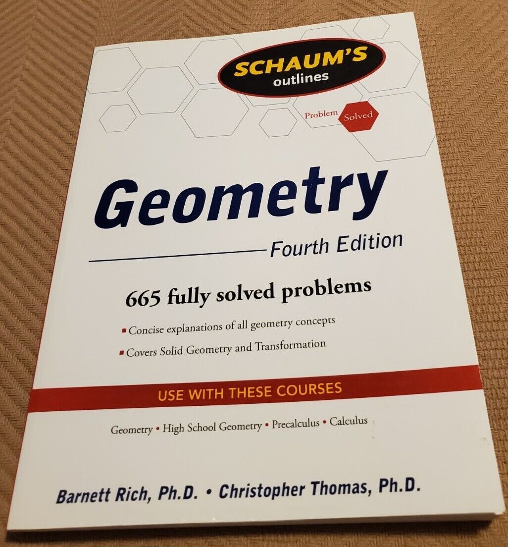 Schaum's Outline Ser.: Schaum's Outline of Geometry, 4ed by