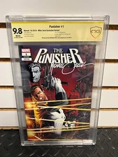 Punisher #1 Signed & Remarked by Michael Zeck Graded CBCS 9.8