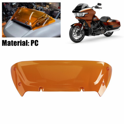 PC Windshield Front Wind Screen Orange For CVO Road Glide FLTRX FLTRXSTSE 2024