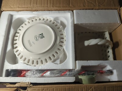7pc Portmeirion Studio Ceramic Serving Set W/4 Tiered Buffet Stand Valerie 10'' 