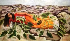 Roots Art Print – Frida Kahlo 1943 Mexican Surrealist Iconic Symbolism to Frame