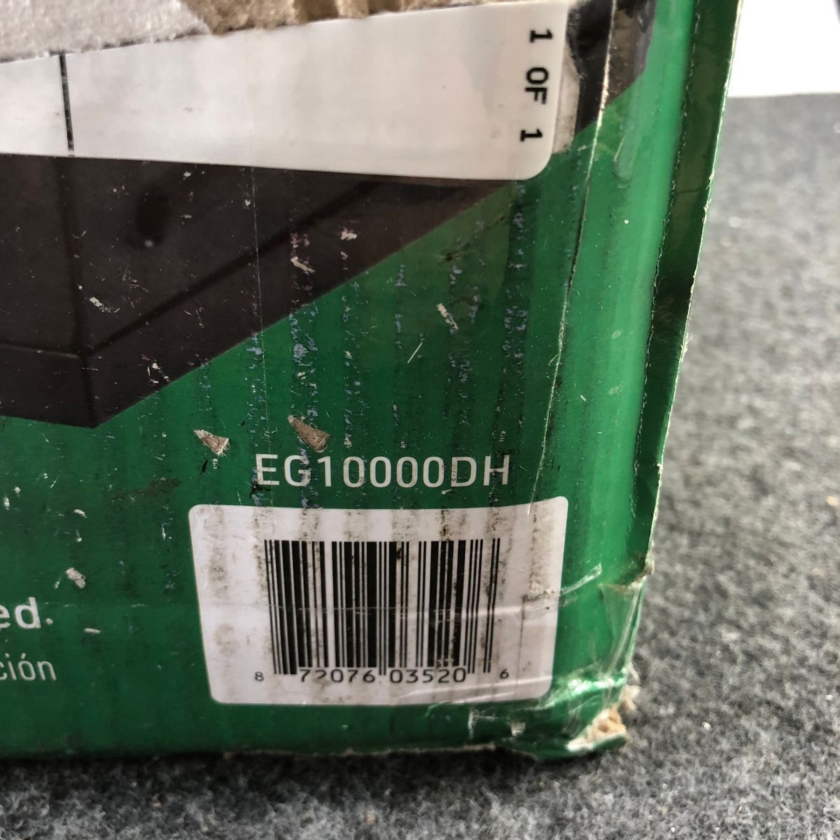 DYNAGLO EG10000DH Dual Heat 10,000w Electric Garage Heater W/Remote