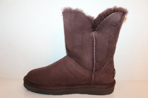 UGG Australia 1012296 DEMI 7 Mujer Renley Hebilla Corta Piel de Oveja Marrón 7 - Imagen 3 de 9