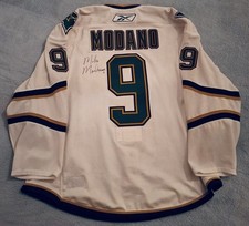Mike Modano Dallas Stars 2009-10 away game worn jersey