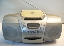 Aiwa CSD-TD66 CD Player Boombox AM/FM Stereo Cassette inop CD Radio WORKING