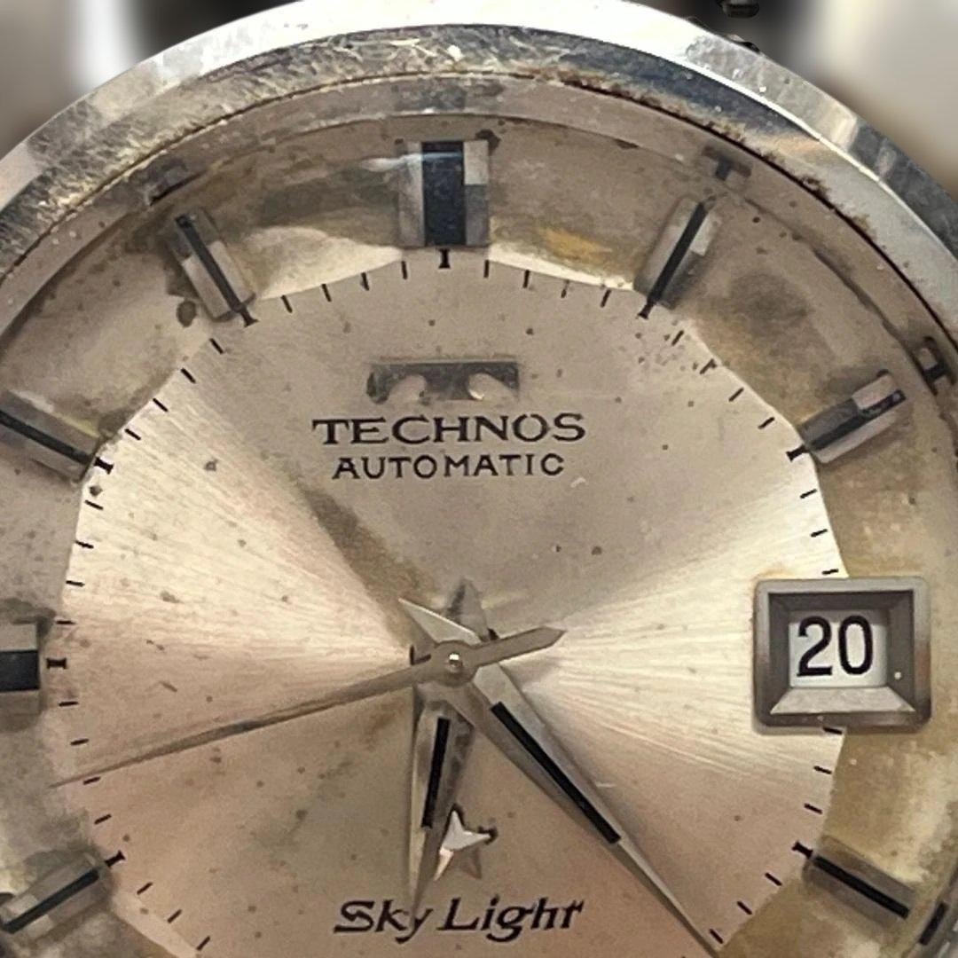 Technos Sky Light Automatic Working Vintage Silve… - image 12