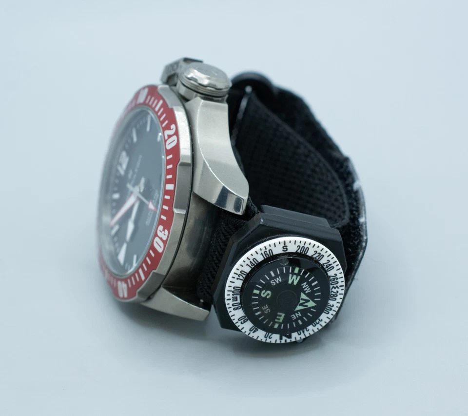 (MA5) Hamilton Khaki Navy Frogman Automatic Black Dial Men's Watch - Image 3 of 4