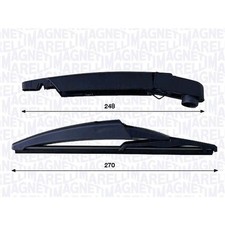 ORIGINAL® Magneti Marelli Wischarm-Satz, Scheibenreinigung für Renault CAPTUR