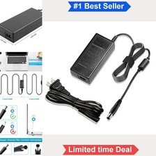 65W Laptop Charger 18.5V 3.5A AC Adapter Power Supply 7.4x5.0mm Tip with Power