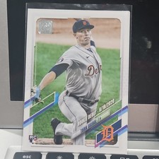 2021 Topps - Tarik Skubal #92 70th Anniversary (RC) Tigers