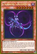 Pandemic Dragon MVP1-ENG06Yugioh TCG Gold Rare LP