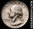 1946-S Silver Washington Quarter - Choice Gem Brilliant Unc  Lustrous  #i6440