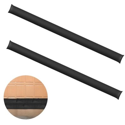 Water Barrier 5 ft x 7.8 inch Activated Flood Barriers, Sandless...