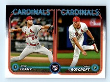2024 Topps Update Kyle Leahy / Chris Roycroft Rookie St. Louis Cardinals #US189