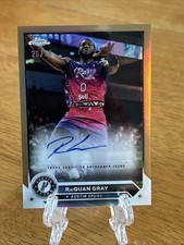 2024 Topps Chrome G-League Raiquan Gray Auto /50