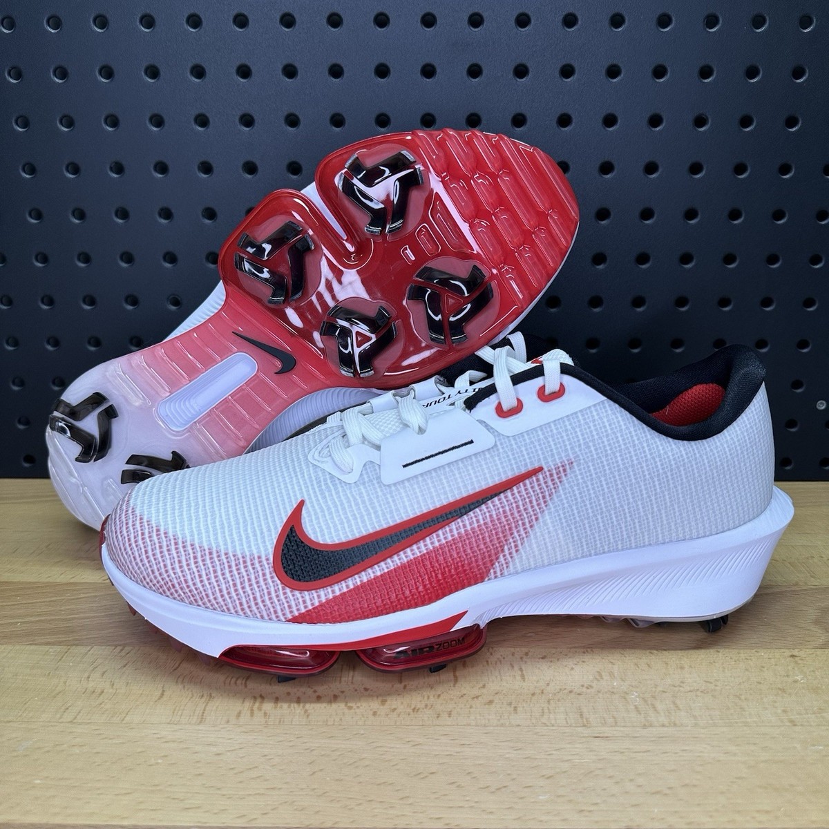Nike Air Zoom Infinity Tour 2 Golf University Red Shoes Men's Size