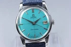 Serviced Vintage Omega Seamaster Cal. 562 33mm Blue Dial Automatic men's watch
