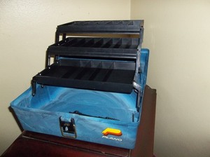 Vintage Plano Tackle Box *NICE INSIDE