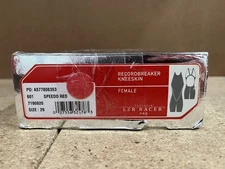 Speedo LZR Racer Pro Recordbreaker Kneeskin Size 29 Female Red Black C80