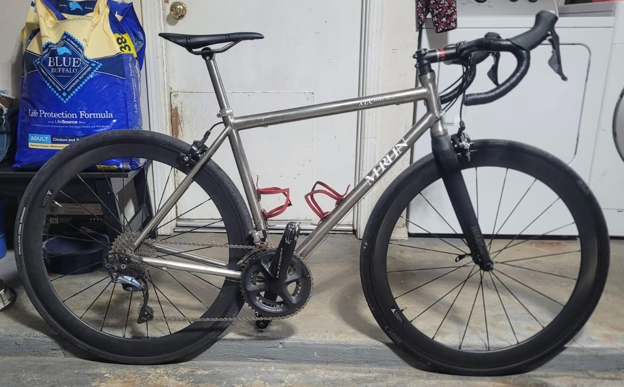Merlin Extralight Compact Titanium Bike, M/L 56cm in Excelle