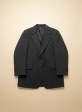 Vintage Mens Cashmere & Wool Sport Coat  Ivy League 46R