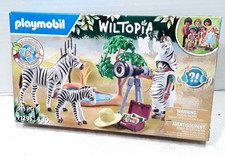 Playmobil Wiltopia 71295 Wildlife Animal Zebra Photographer Set Toy NEW SEALED