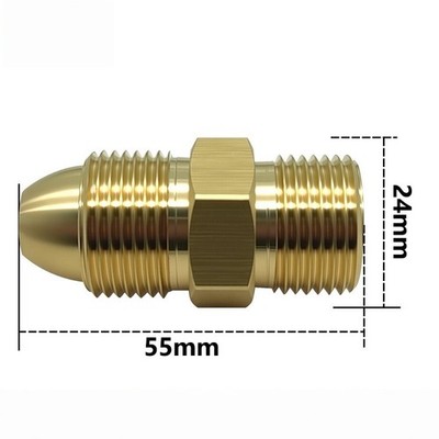 F??r Argon Zylinder CGA580 bis G5/8 Reglern Schnellaufbau