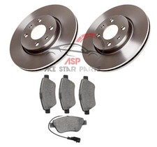 PEUGEOT BIPPER FRONT BRAKE DISCS AND PADS 2008 ONWARD (257MM) O.E. APPROVED