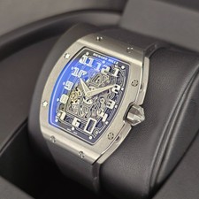 RICHARD MILLE RM 67-01 EXTRA FLAT TITANIUM AUTO WINDING 39MM B&P 6