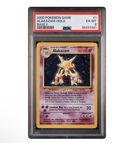 Alakazam graded PSA 6 for sale on eBay