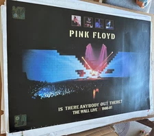 PINK FLOYD:LTD.IN STORE DISPLAY PROMO POSTER IS THERE ANYBODY OUT THERE 24 X 36