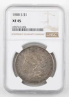 1888-S $1 Morgan Silver Dollar XF45 NGC San Francisco - 780b