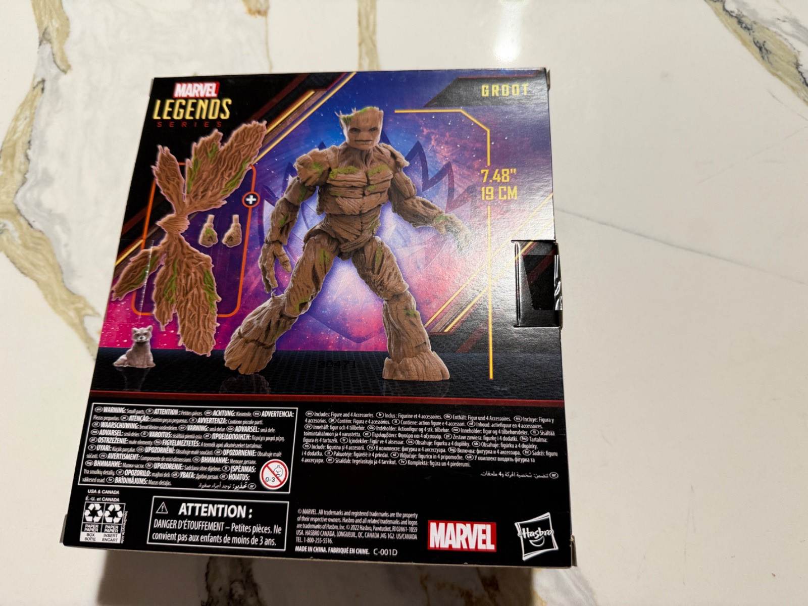 Marvel Legends Groot Deluxe Guardians Of The Galaxy Vol. 3