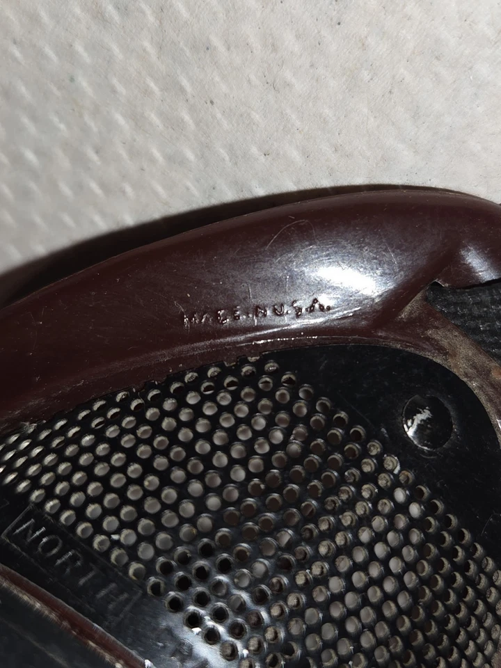 Gafas de seguridad Willson vintage de baquelita Steampunk industriales malla laterales EE. UU. anti Foto 4 de 4