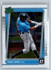 2021 Panini Optic #RP-3 Yiddi Cappe Rated Prospect Miami Marlins