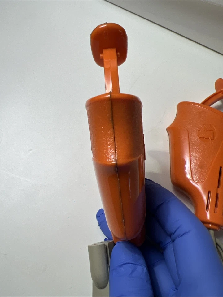 Винтажный 1966 монограмма слот автомобиль контроллер комплект - RS3007 Riverside оранжевый, редкая - Изображение 3 из 4