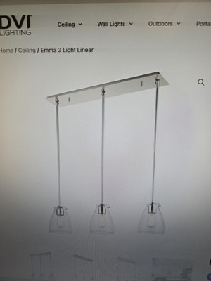 DVI Lighting 3 Light Linear