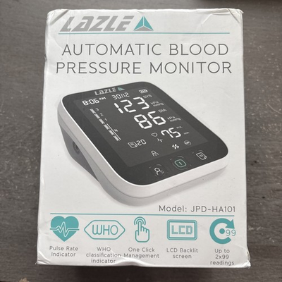 #ad #ad LAZLE Blood Pressure Monitor Model JPD HA101 Automatic $22.42