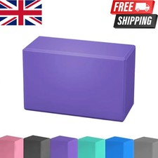 Yoga Block Workout Eva Brick Pilates Foam Foaming Stretch Fitness Exercise