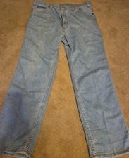 Vintage Mens Levi's Strauss Signature Jeans Relaxed Fit Size W38 L30 Made In USA