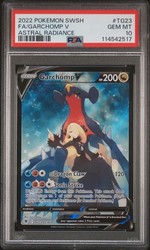 Garchomp V TG23 Astral Radiance Trainer Gallery Full Art Holo