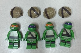 LEGO Teenage Mutant Ninja Turtles: 79101 Shredder's Dragon Bike - Complete Lot